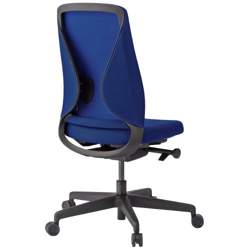 CMC(中央可鍛工業) 事務イス シルエット CC-210 BL ブルー 768250 | ブランド登録なし | 01