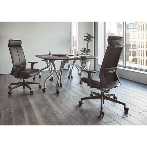 CMC(中央可鍛工業) 役員イス AC-G200V ブラック 768265 | ブランド登録なし | 01