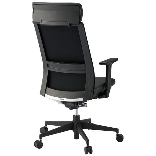 CMC(中央可鍛工業) 役員イス AC-G200V ブラック 768265 | ブランド登録なし | 02