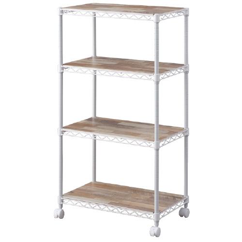 アイリスオーヤマ カラーメタルラック CMM-55104B ホワイト 768307 | ブランド登録なし | 01