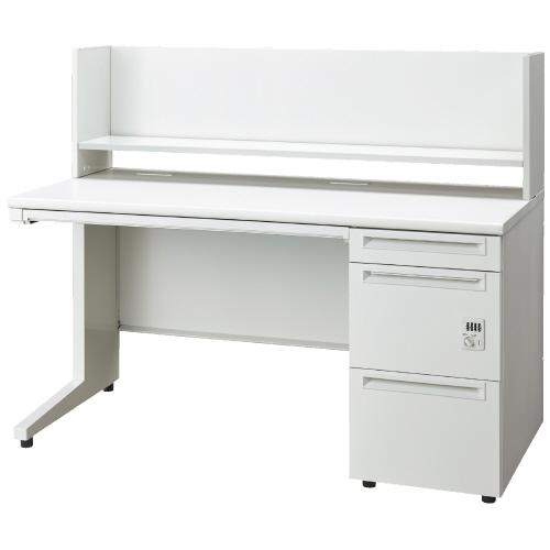 プラス UJ机上棚 W1400 UJ-S144KT W4 768377 | PLUS