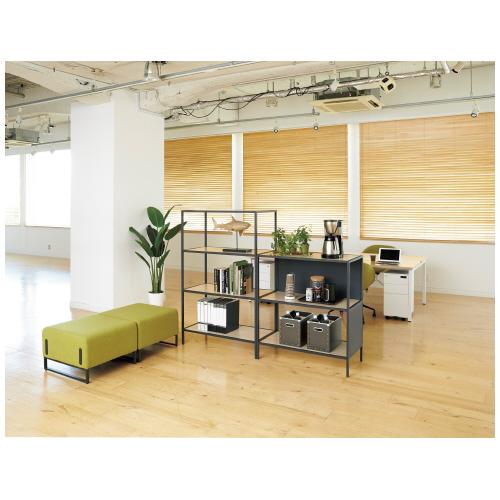 ダイシン工業 シェルフバックパネル1枚R900-BPSBブラック 768581 | ブランド登録なし | 02