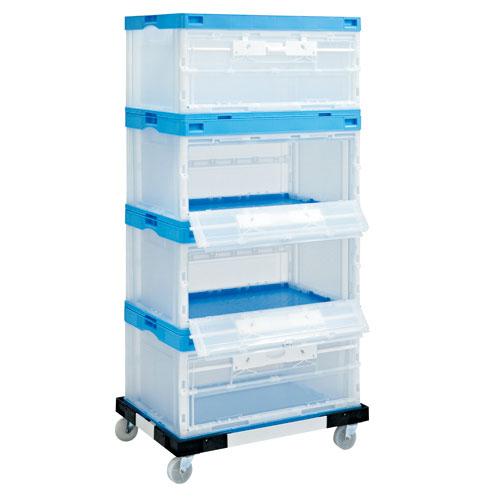 岐阜プラスチック工業 オリタタミコンテナ CB-76NR片扉 Bタイプ 829322 | ブランド登録なし | 03
