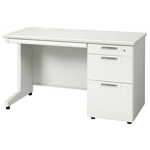 プラス 片袖机 RJ-126D-3 WH ホワイト 引出D 829901 | PLUS