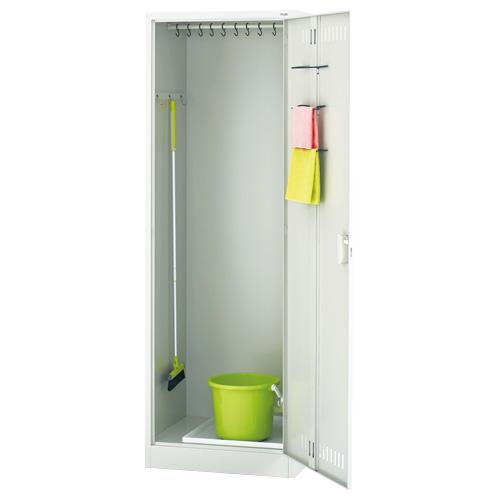 プラス 掃除用具ロッカーNO.60VN LGY 851194 | PLUS