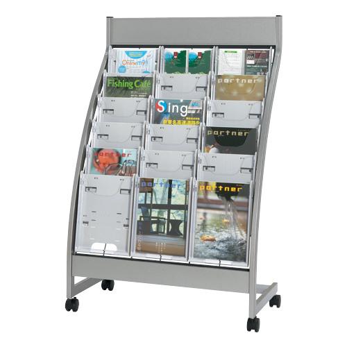 エヌケイ パンフレットスタンド PSL-C306-W 3列6段 851361 | ブランド登録なし