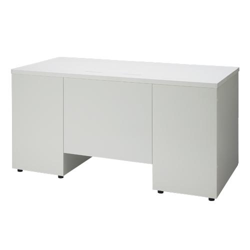 プラス 両袖机 UJ-147D-33 WS/W4 W1400 868739 | PLUS | 01