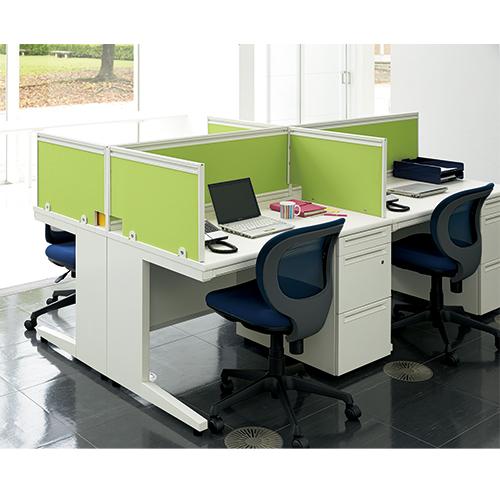 プラス UJデスクトップパネル UJ-104P-J BL W1000 868746 | PLUS | 02