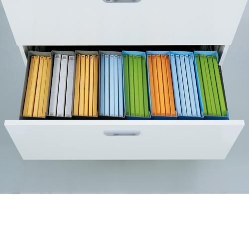 プラス Jeラテラル3段保管庫 JE-A105H-3 W4 D400 868804 | PLUS | 01