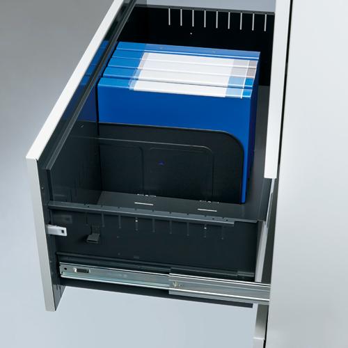 プラス Jeラテラル3段保管庫 JE-A105H-3 W4 D400 868804 | PLUS | 02