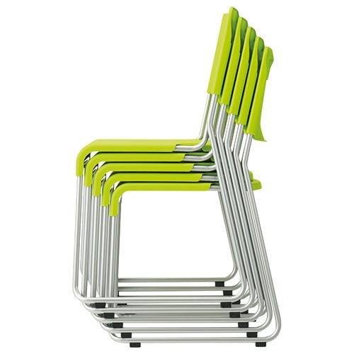 プラス スクールチェア SC-334 ライトグリーン 868840 | PLUS | 01