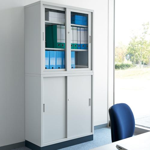 ジョインテックス 組立式 アクリル引違保管庫 JH-8840G 869017 | ブランド登録なし | 01