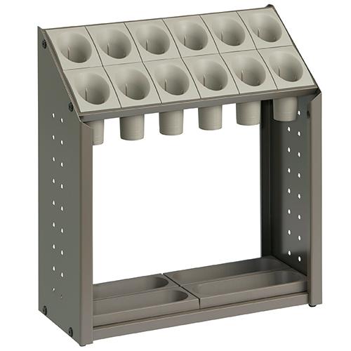 テラモト 傘立 UB-285-112-6 グレー 881455 | テラモト