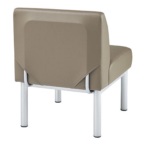 ジョインテックス 応接チェア D40LV-AL BR ブラウン 1人掛け 889227 | ブランド登録なし | 01