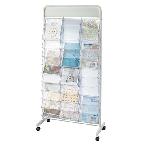 トヨダプロダクツ パンフレットスタンド PSB-310CN 3列10段 889334 | トヨダプロダクツ | 01