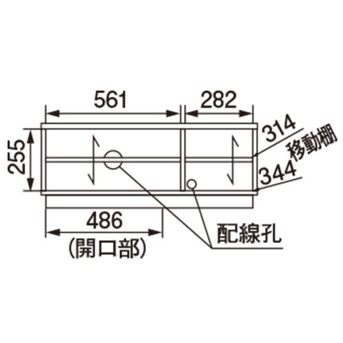 白井産業 テレビ台 ティレスタ TL1-3590SDBK 889464 | 白井産業 | 02