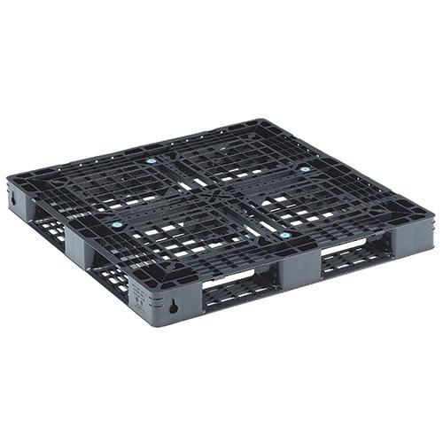 三甲 軽量樹脂パレット D4-1111-11 ブラック 889502 | 三甲
