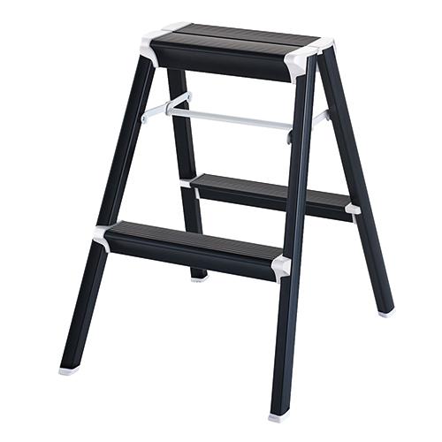 長谷川工業 踏台 SK2.0-06BK 2段 ブラック 889534 | 長谷川工業