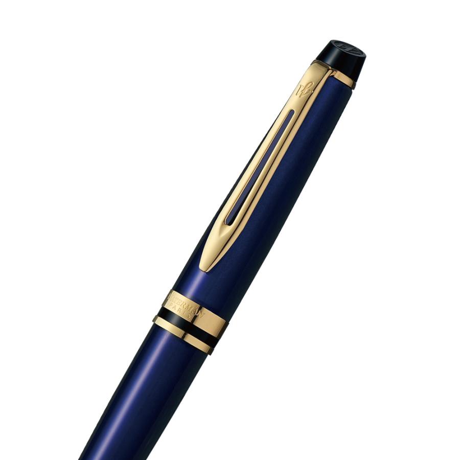 WATERMAN ウォーターマン ボールペン エキスパート エッセンシャル プルシアンブルーGT  2093763 | エキスパート | 01