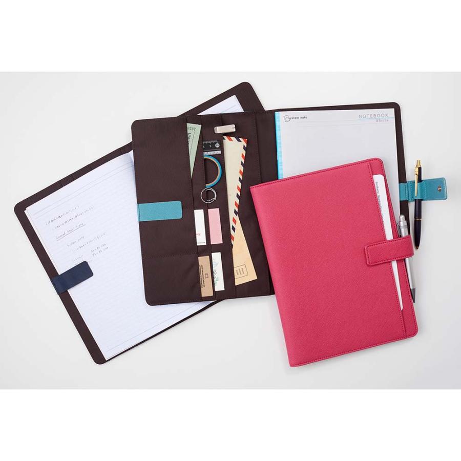 レイメイ藤井 Raymay ベルト付きマルチカバーノート B5サイズ ネイビー CN255K | レイメイ藤井 | 02