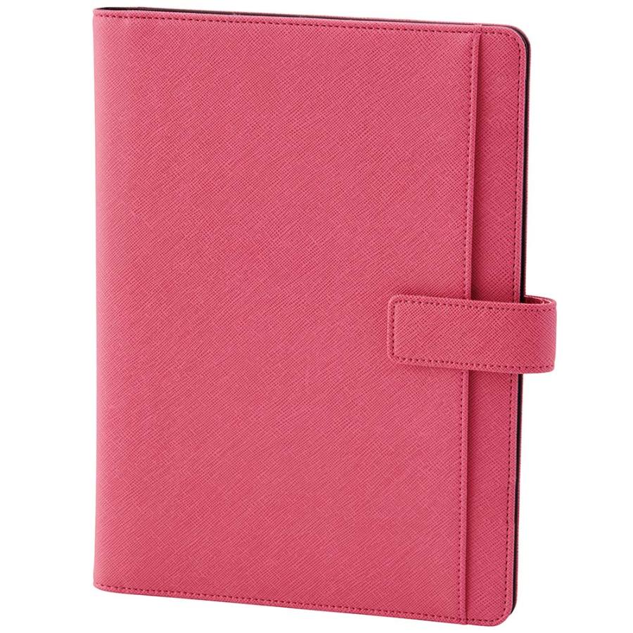 レイメイ藤井 Raymay ベルト付きマルチカバーノート B5サイズ ピンク CN255P | レイメイ藤井