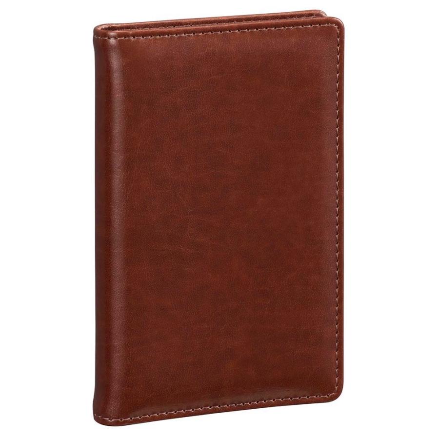 レイメイ藤井 Raymay キーワード システム手帳 ポケットサイズ スリム8mm ブラウン JWP7012C | レイメイ藤井