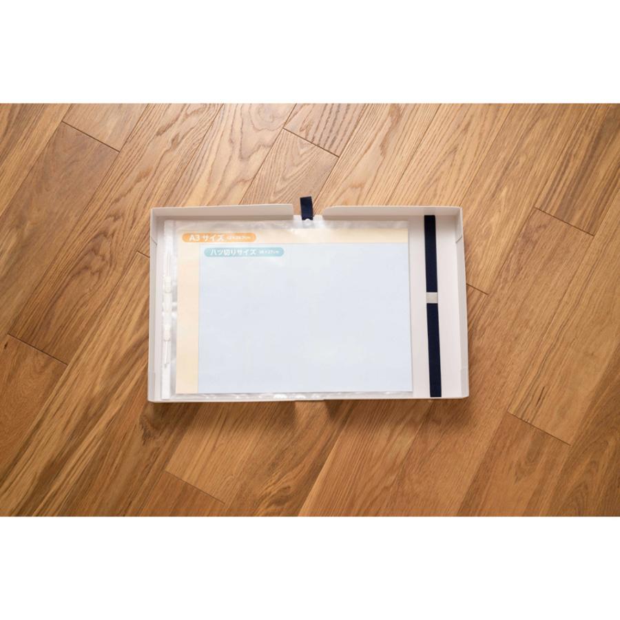 サクラクレパス 作品思い出ボックス 小 ホワイト TFX-S#50 作品収納 収納ボックス 思い出 | サクラクレパス | 03