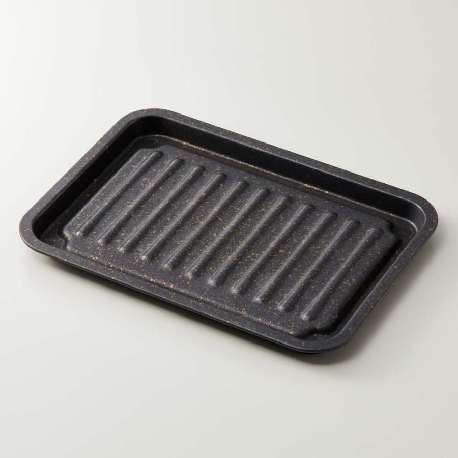 アイメディア AIMEDIA グリルのお手入れ簡単焼魚トレー　マーブル 1008812 | アイメディア | 01