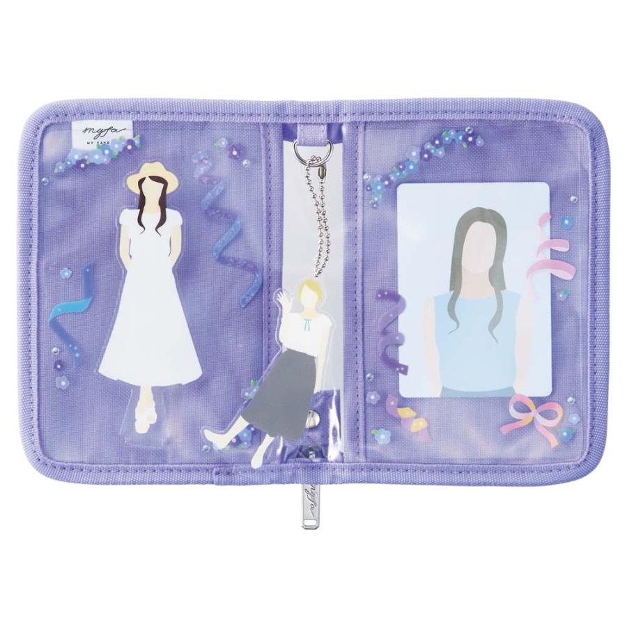 リヒト LIHITLAB myfa デコレーションポーチ ミニ ライラック A3301-10 推し活 推し活グッズ おしかつ オシゴト | LIHIT LAB. | 02