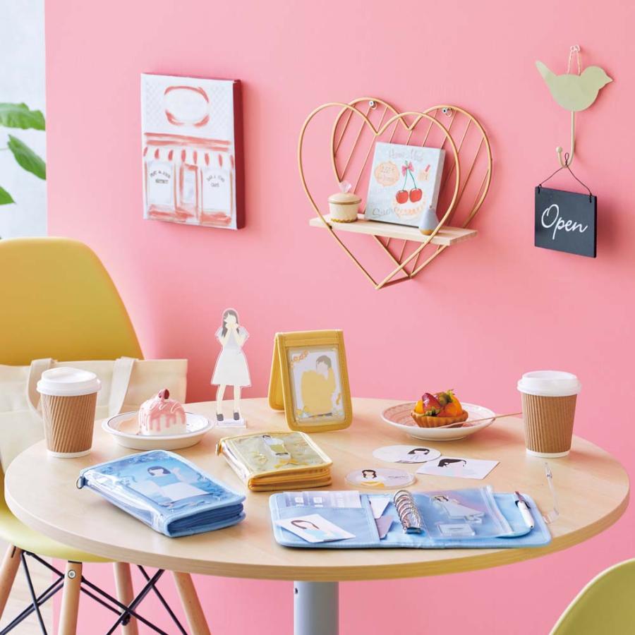 リヒト LIHITLAB myfa デコレーションポーチ ミニ シフォンベージュ A3301-16 推し活 推し活グッズ おしかつ オシゴト | LIHIT LAB. | 01