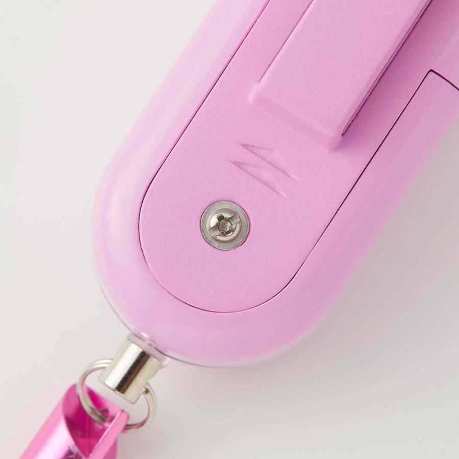 レイメイ藤井 Raymay 電池切れお知らせライト付防犯ブザー ピンク EBB172P | レイメイ藤井 | 05