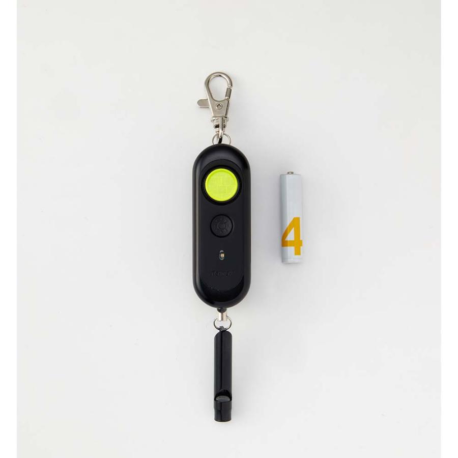 レイメイ藤井 Raymay 電池切れお知らせライト付防犯ブザー ブラック EBB172B | レイメイ藤井 | 01