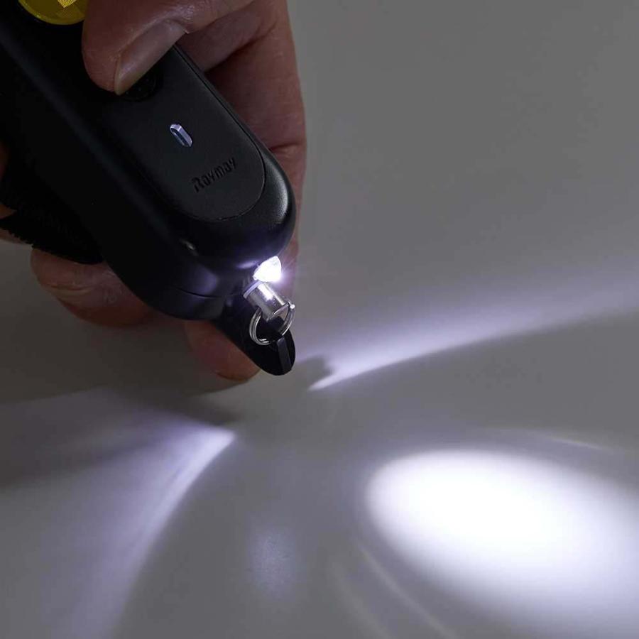 レイメイ藤井 Raymay 電池切れお知らせライト付防犯ブザー ブラック EBB172B | レイメイ藤井 | 07