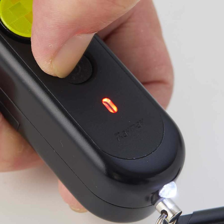 レイメイ藤井 Raymay 電池切れお知らせライト付防犯ブザー ブラック EBB172B | レイメイ藤井 | 08