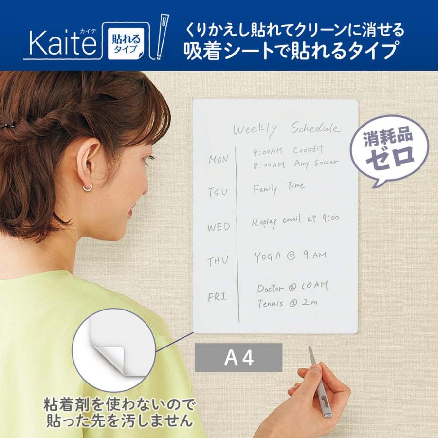 プラス PLUS カイテ Kaite 貼れるタイプ A4 428-927 428927 | PLUS | 01