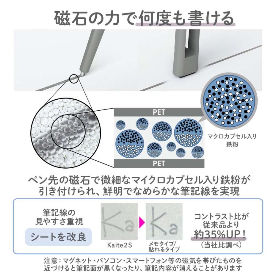 【欠品中：納期未定 入荷次第発送】プラス PLUS カイテ Kaite 貼れるタイプ A5 428-928 428928 | PLUS | 04