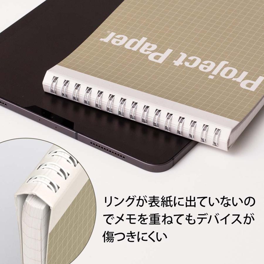 オキナ okina メモ帳 プロジェクトペーパー ガジェットメモ 8.3inch ドライモス 5冊セット GM3481 | OKINA | 04