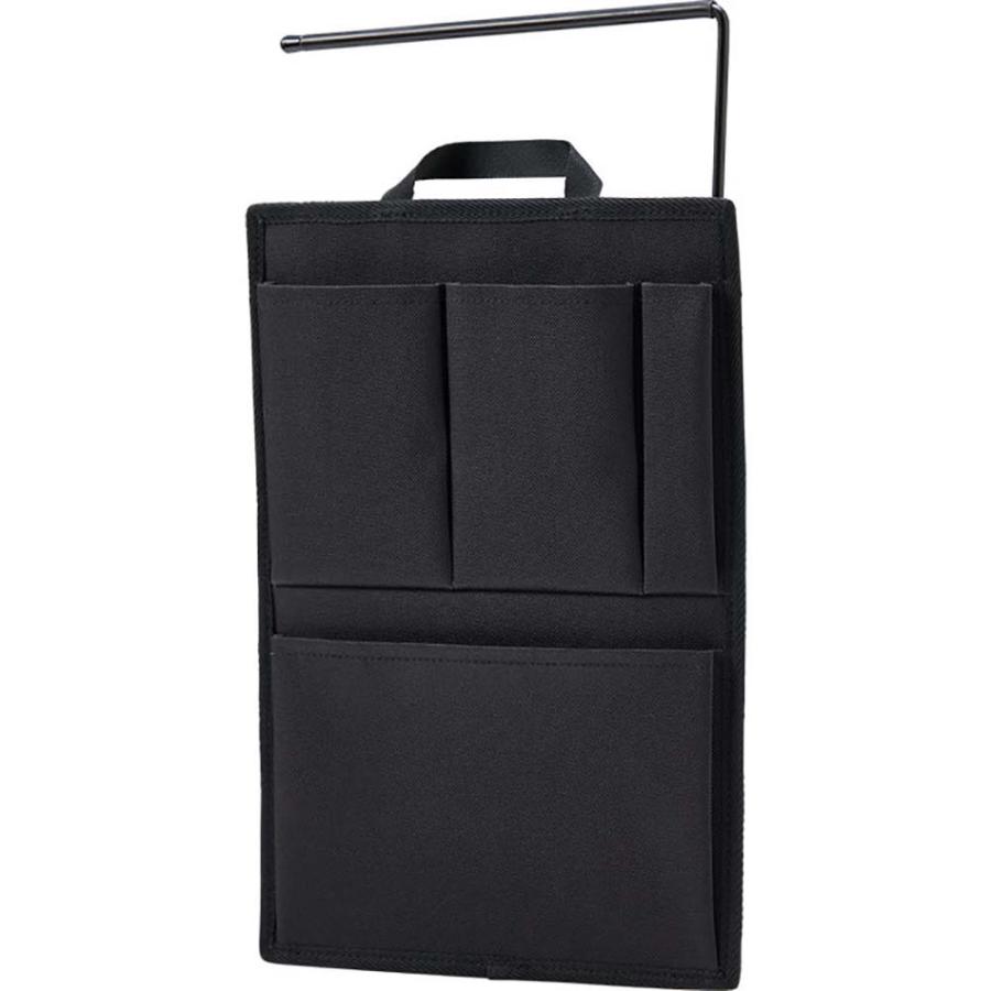 キングジム KINGJIM ハングオ−ガナイザ− タテ 黒 HOZ100クロ | KING JIM