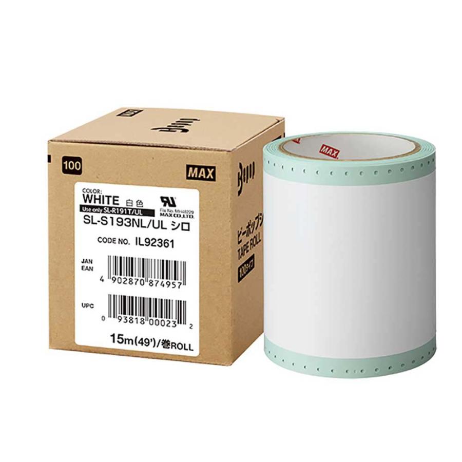 マックス MAX ビーポップ用シート 標準 100タイプ S193NL/UL 白 IL92361 | ブランド登録なし