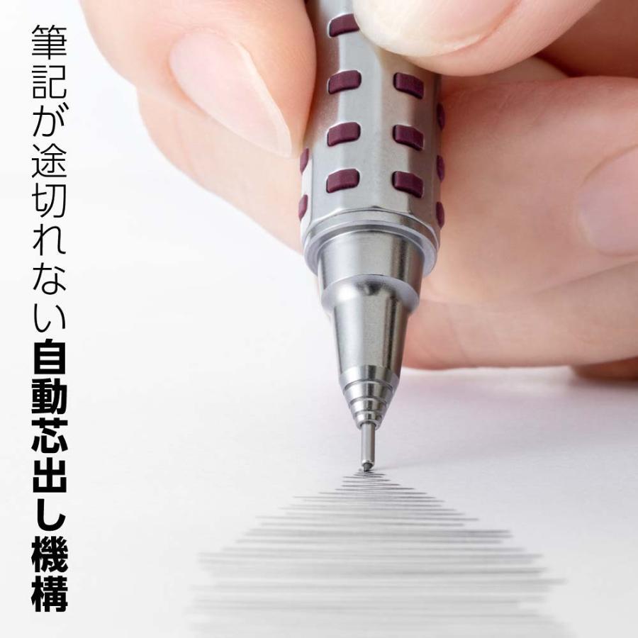 ぺんてる Pentel オレンズAT デュアルグリップタイプ ダークレッド 0.5mm XPP2005-B | ぺんてる | 01