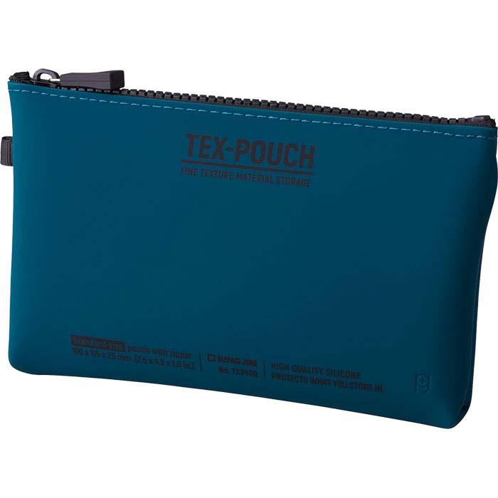 キングジム KINGJIM TEX−POUCH ネイビー TXP100ネイ | KING JIM