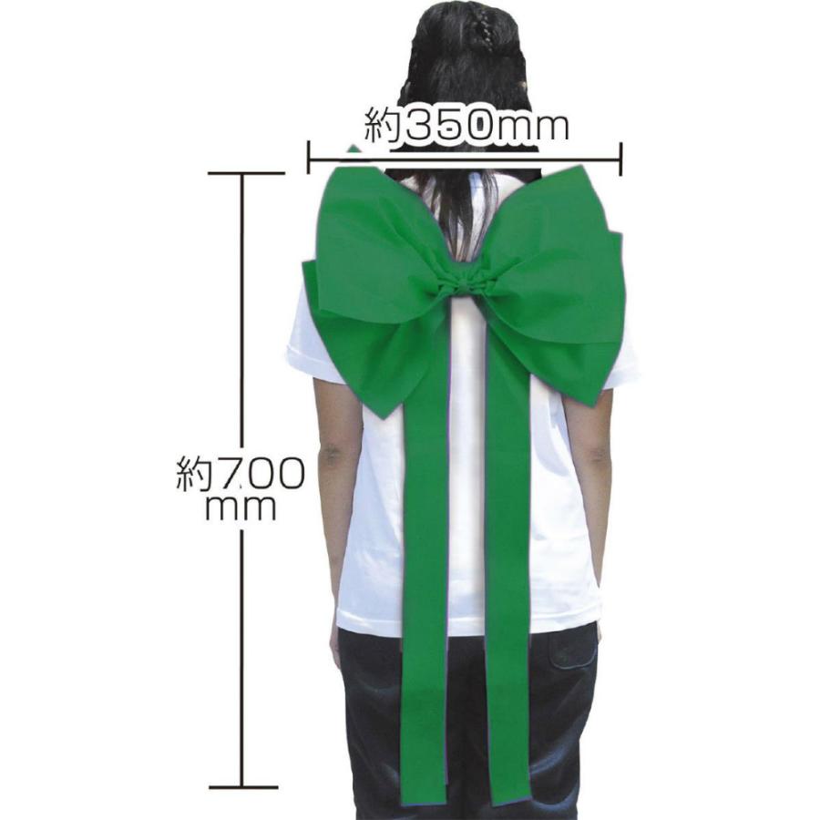 アーテック 背おえるかんたんリボン 緑 #1701 運動会 発表会 イベント ダンス 応援 演技 イベント | ブランド登録なし | 01