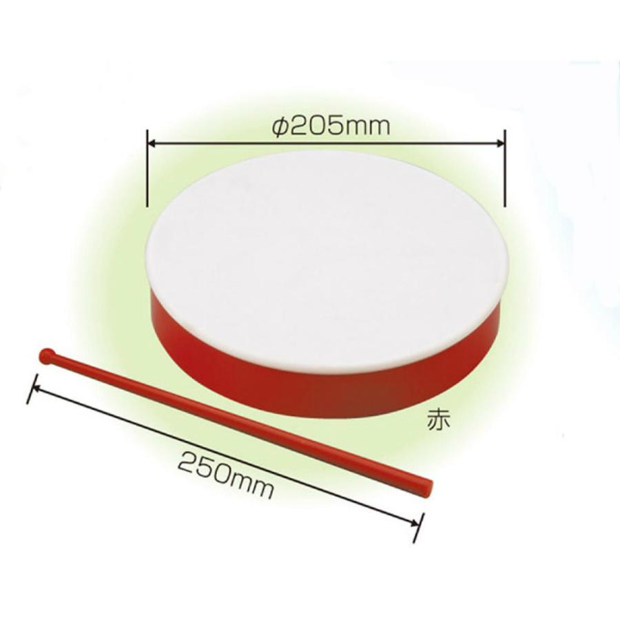 アーテック プラ製たいこ J 赤 #2910 運動会 発表会 イベント ダンス 応援 演技 イベント | アーテック | 03