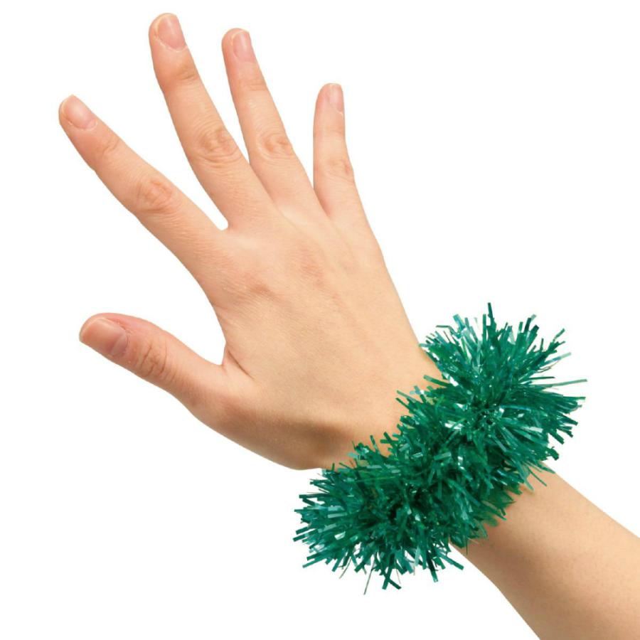 アーテック キラキラリストバンド2個組 緑 #3013 運動会 発表会 イベント ダンス 応援 演技 イベント | ブランド登録なし | 02