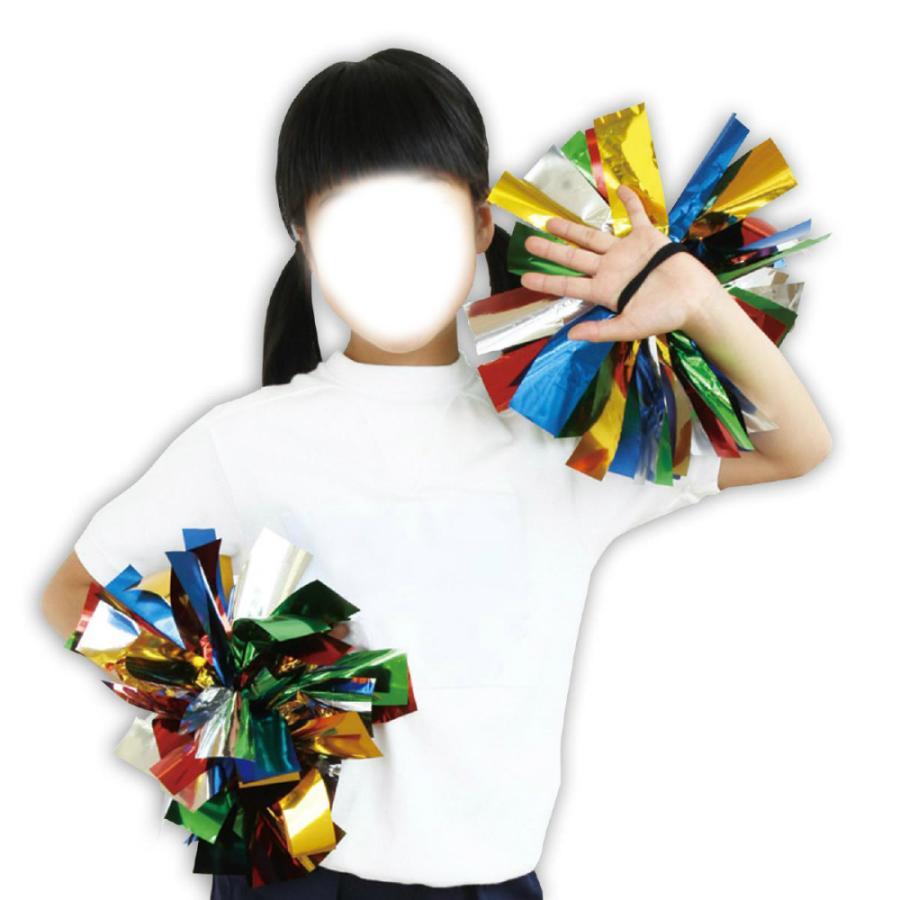 アーテック ハンドフリーチアポンポン グリーンシルバー #3221 運動会 発表会 イベント 運動会 競技 | ブランド登録なし | 02