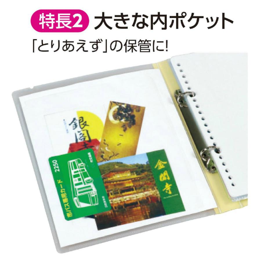 アーテック バンド付野外活動ファイル(20穴 無地ノート無) #3413 学童文具 ファイル 収納 | ブランド登録なし | 10