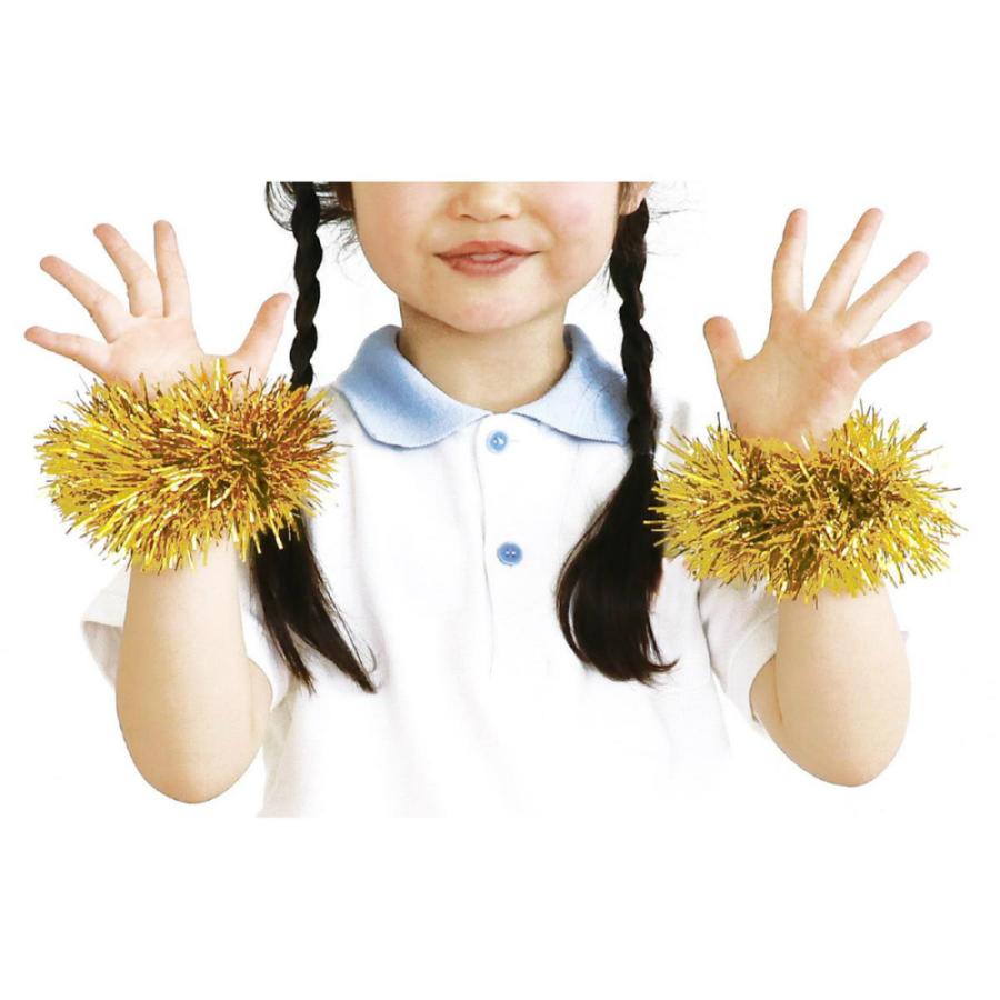 アーテック キラキラリストバンド(2個組)黒 #3499 運動会 発表会 イベント ダンス 応援 演技 イベント | ブランド登録なし | 01