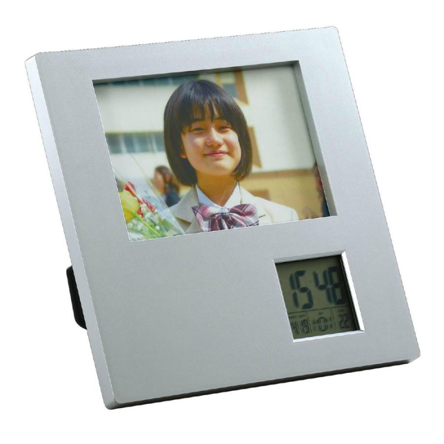 アーテック 2WAYフォトフレームクロック #5498 記念品 箔押し | ブランド登録なし | 01