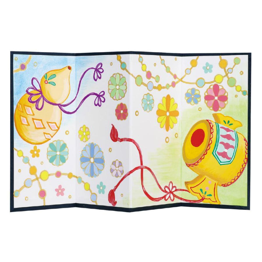 アーテック 白い屏風(四曲) #13165 美術 画材 書道 紙 ペーパー | ブランド登録なし | 01