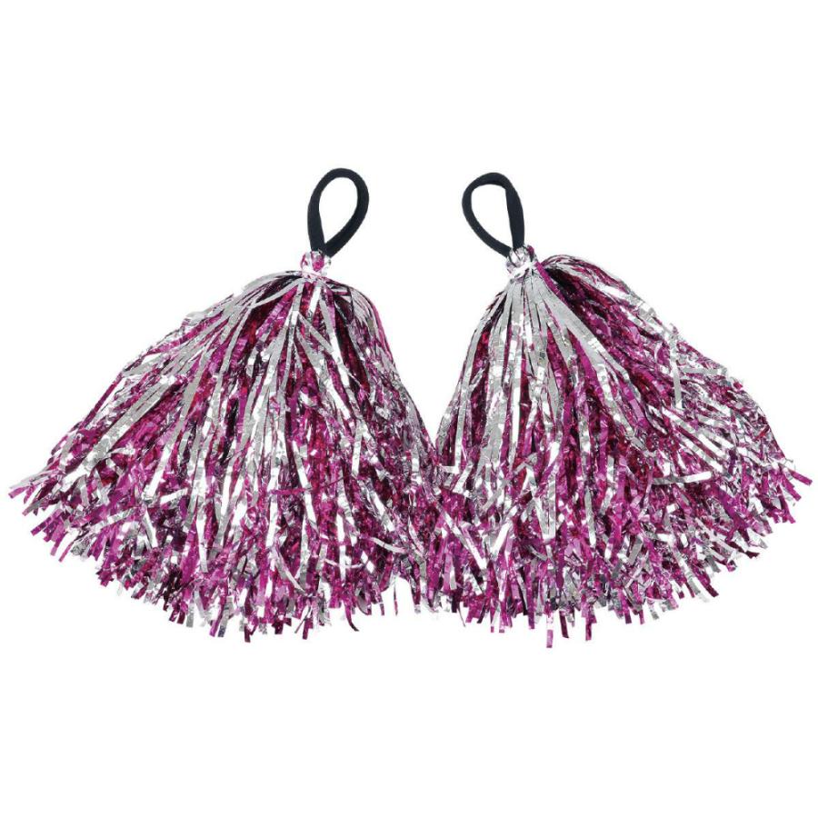 アーテック ヒラヒラハンドフリーポンポン ピンクシルバー #14836 運動会 発表会 | ブランド登録なし